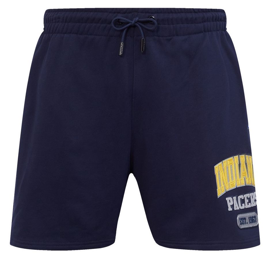 Pro Standard Men's Indiana Pacers Navy City Arch Fleece Short product image