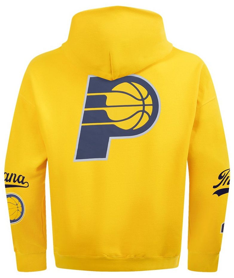 Pro Standard Men's Indiana Pacers Yellow Living Large Hoodie product image