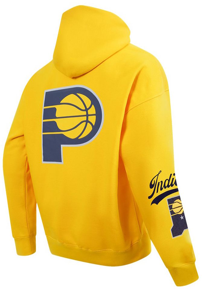 Pro Standard Men's Indiana Pacers Yellow Living Large Hoodie product image