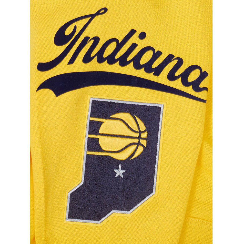 Pro Standard Men's Indiana Pacers Yellow Living Large Hoodie product image