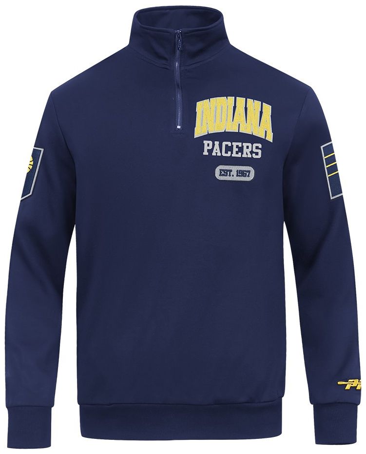 Pro Standard Men's Indiana Pacers Navy City Arch 1/4 Zip product image