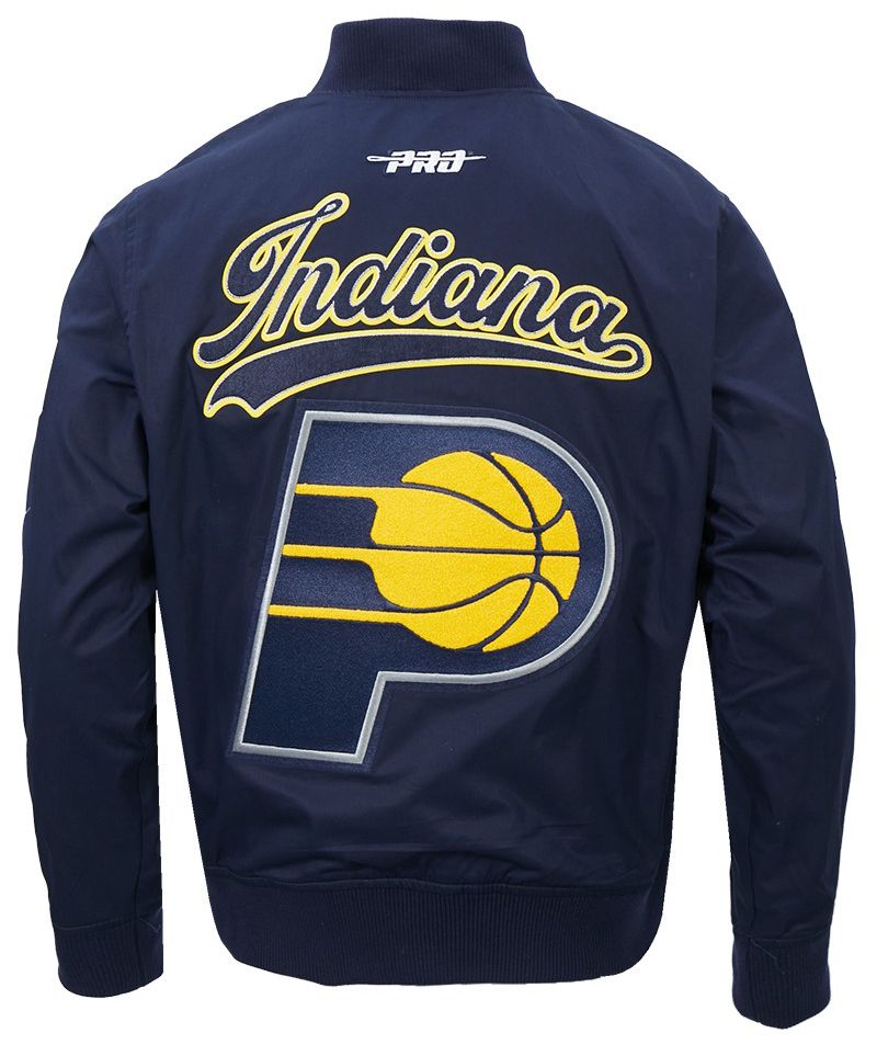 Pro Standard Men's Indiana Pacers Navy Living Large Jacket product image