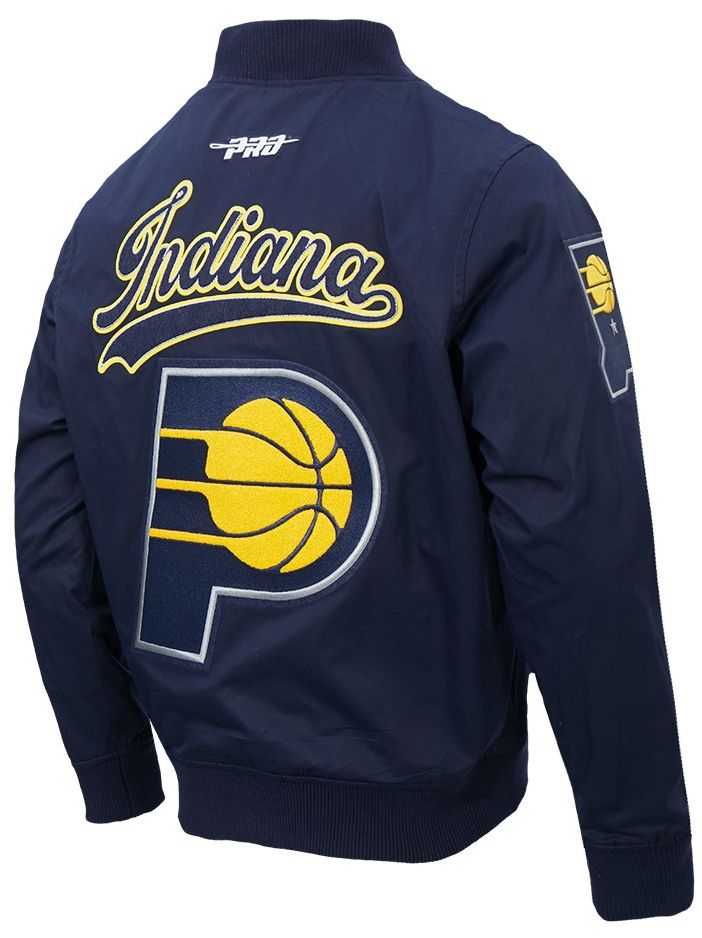 Pro Standard Men's Indiana Pacers Navy Living Large Jacket product image