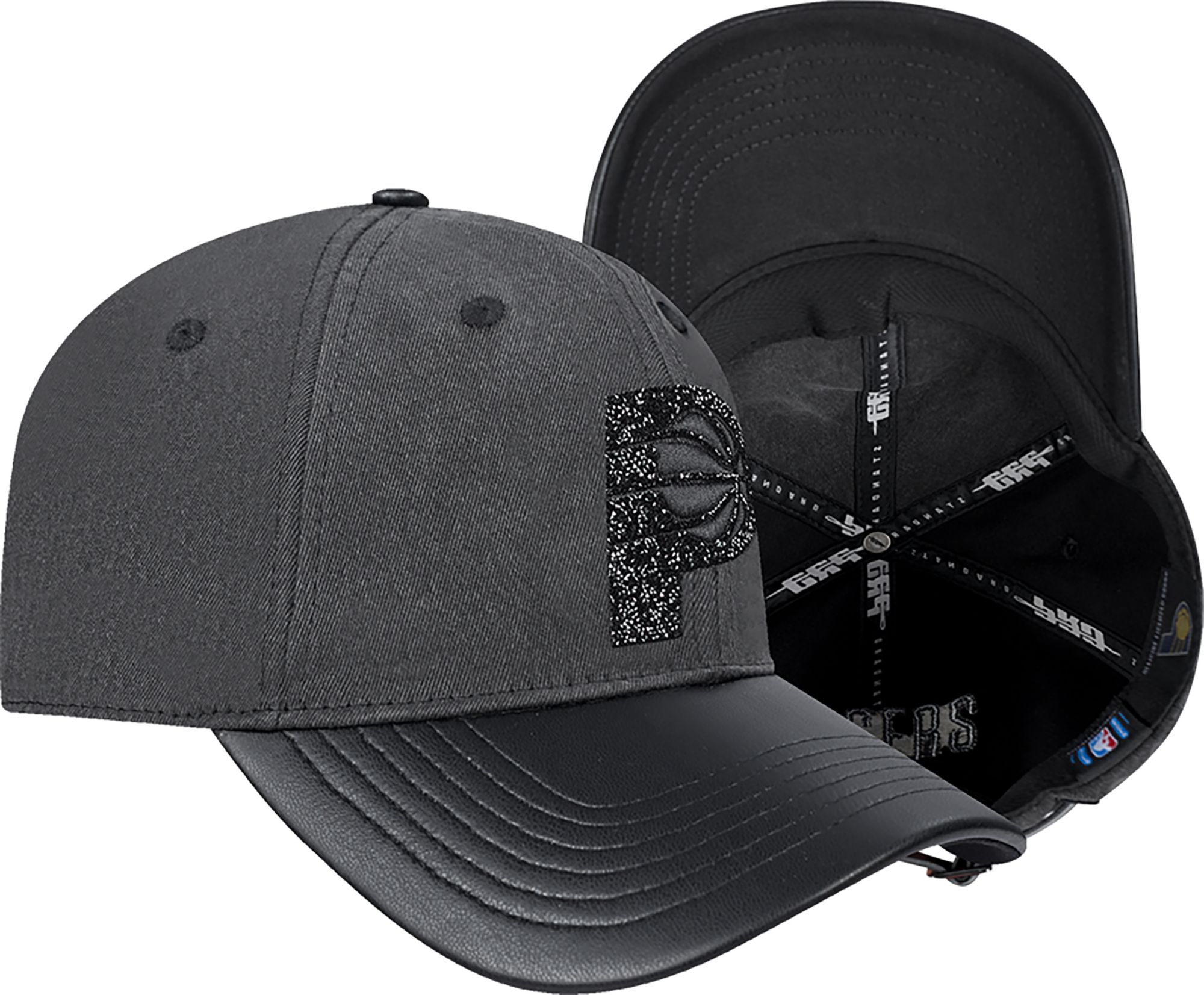 Pro Standard Women's Indiana Pacers Black Crystalline Strapback Hat product image