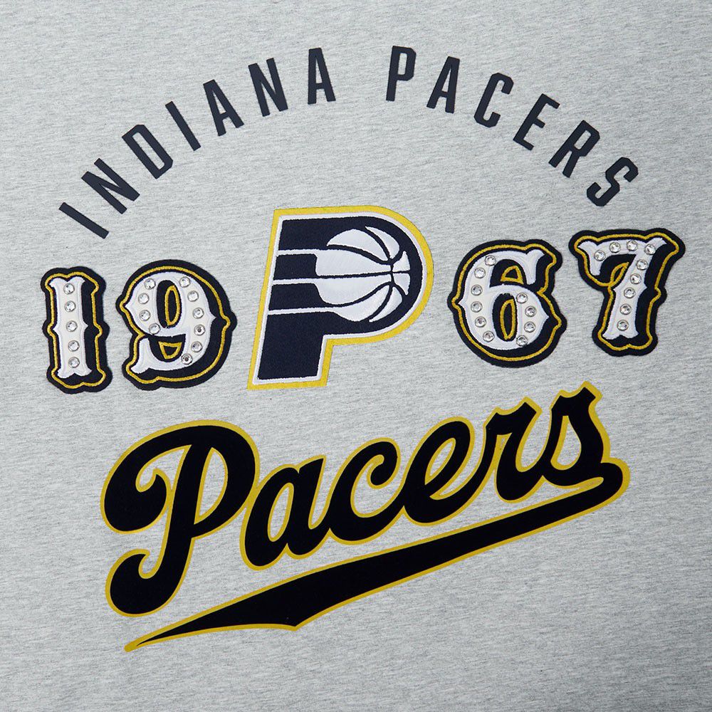 Pro Standard Women's Indiana Pacers Grey Legacy Boxy T-Shirt product image