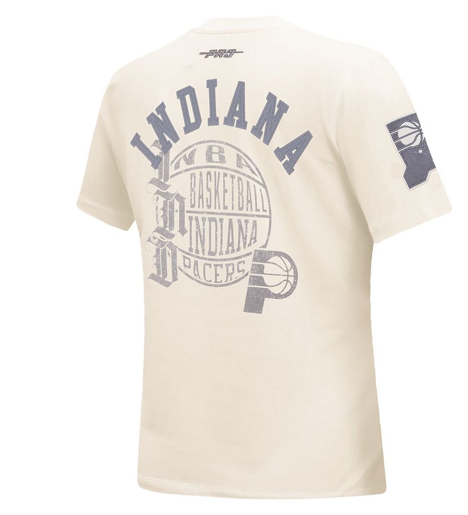 Pro Standard Women's Indiana Pacers Off White Street Team Slim Fit T-Shirt product image
