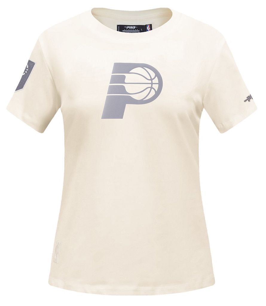 Pro Standard Women's Indiana Pacers Off White Street Team Slim Fit T-Shirt product image