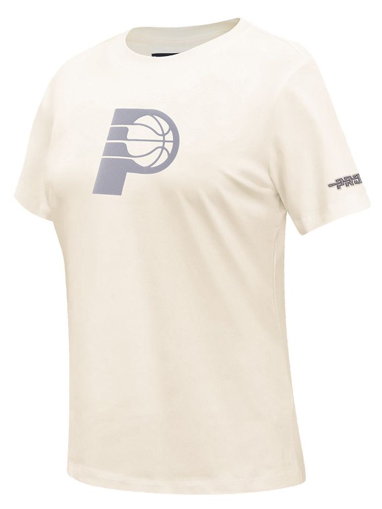 Pro Standard Women's Indiana Pacers Off White Street Team Slim Fit T-Shirt product image