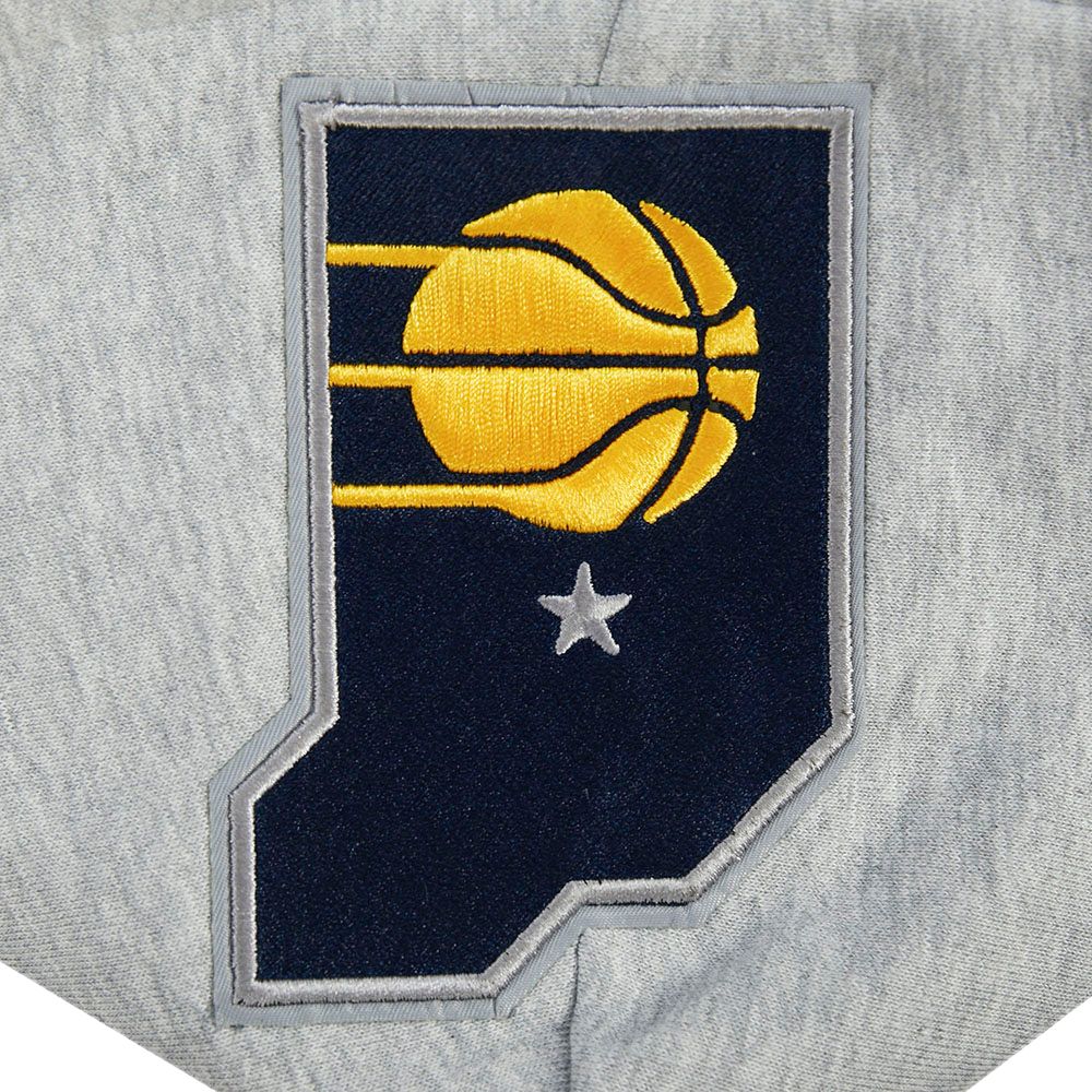Pro Standard Women's Indiana Pacers Grey Crest Emblem Hoodie product image