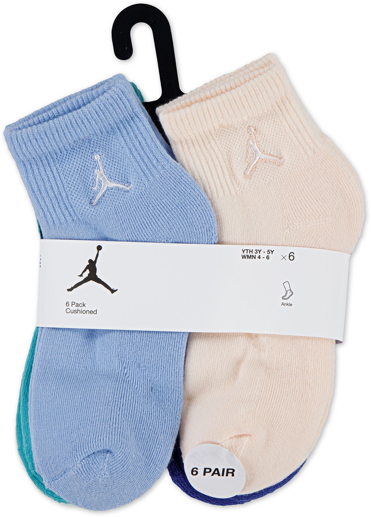 Jordan Youth Everyday Essential 6 Pack Ankle Socks product image