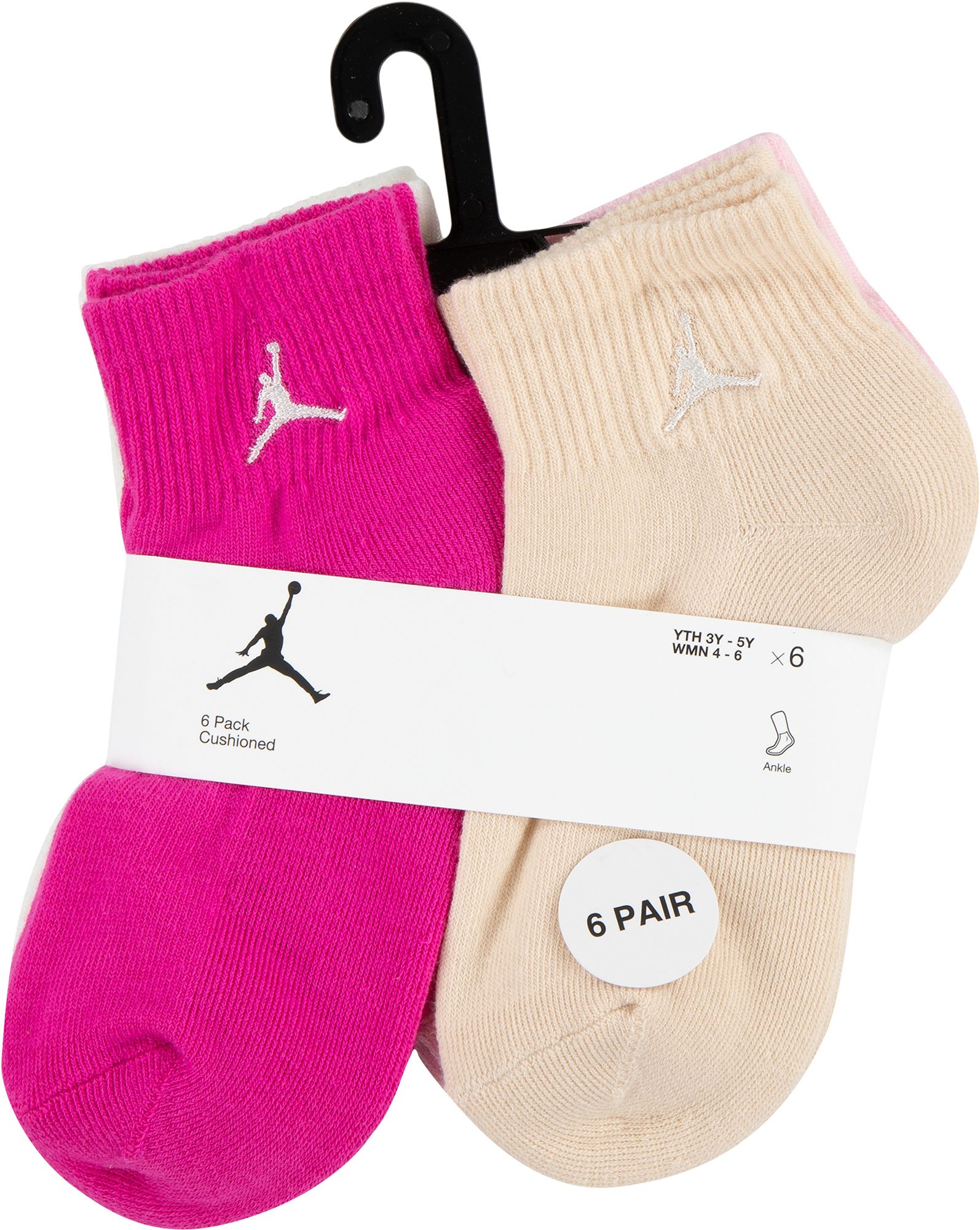 Jordan Youth Everyday Essential 6 Pack Ankle Socks product image