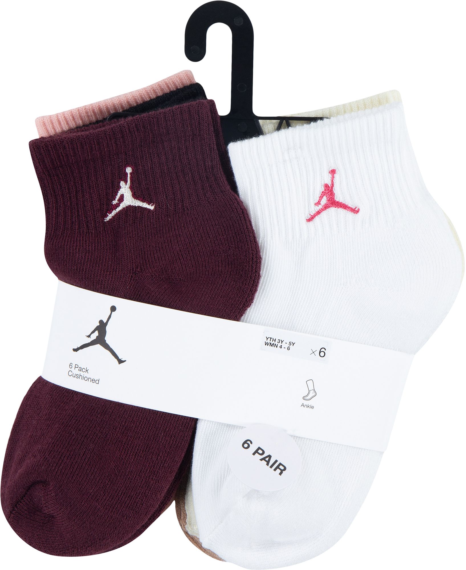 Jordan Youth Everyday Essential 6 Pack Ankle Socks product image