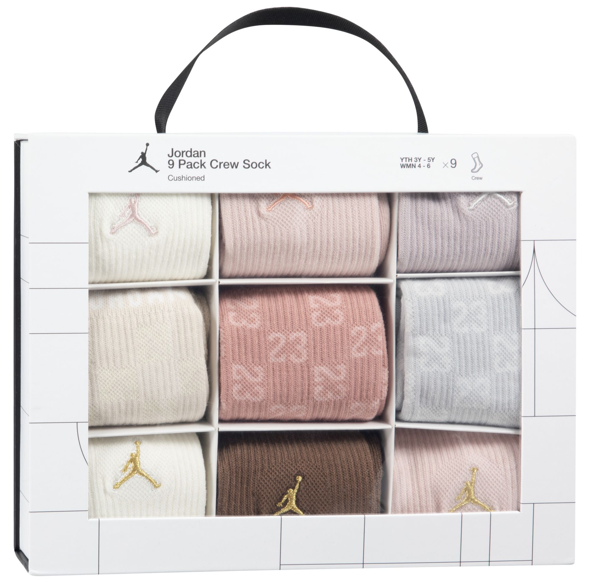 Jordan Youth Holiday Crew Socks - 9 Pack product image