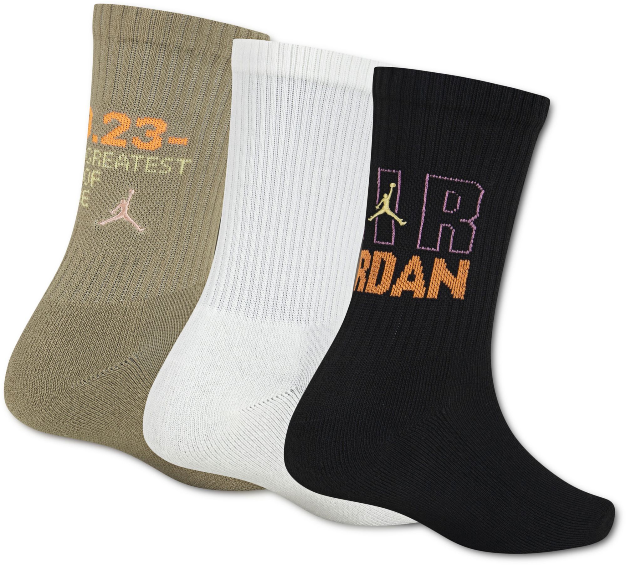 Jordan Youth 3-Pack MJ Crew Socks product image