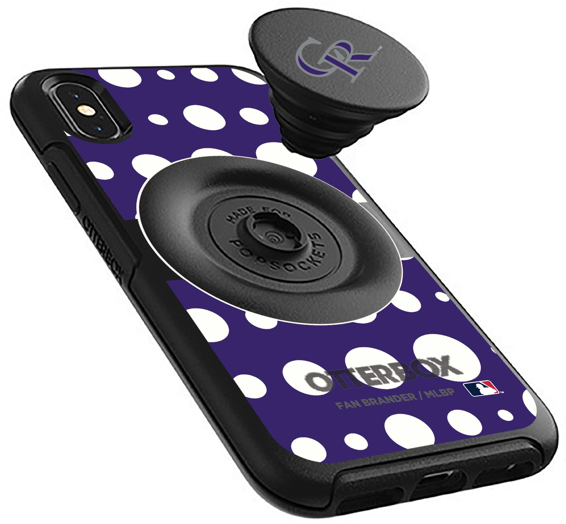 Otterbox Colorado Rockies Polka Dot iPhone Case with PopSocket product image