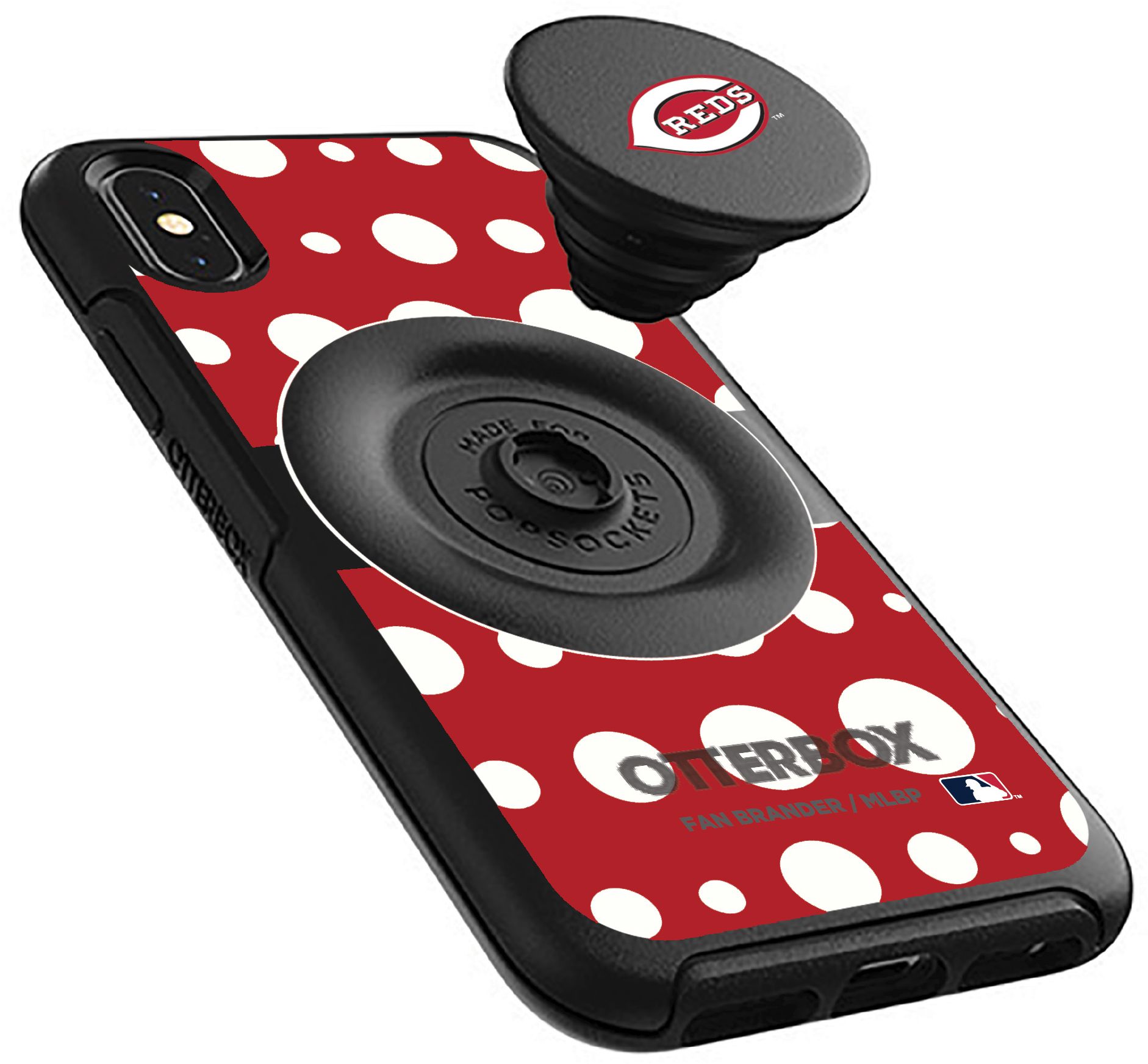 Otterbox Cincinnati Reds Polka Dot iPhone Case with PopSocket product image