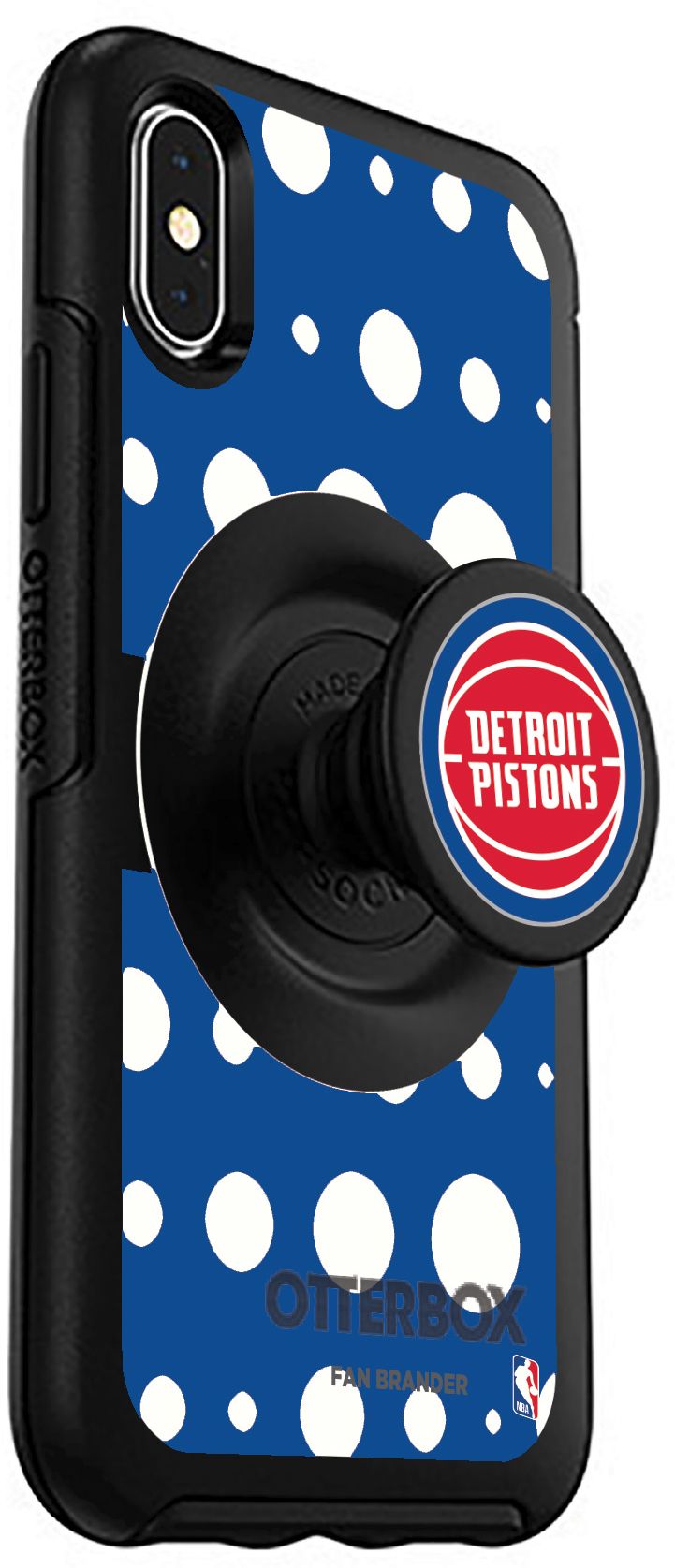 Otterbox Detroit Pistons Polka Dot iPhone Case with PopSocket product image