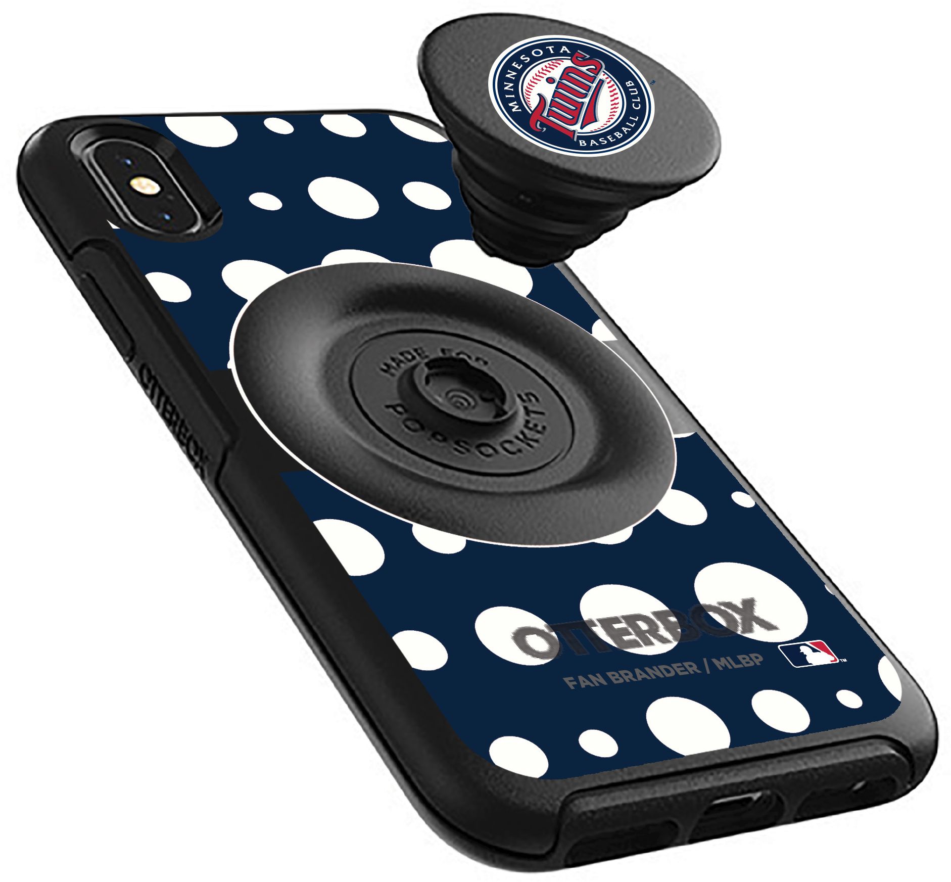 Otterbox Minnesota Twins Polka Dot iPhone Case with PopSocket product image