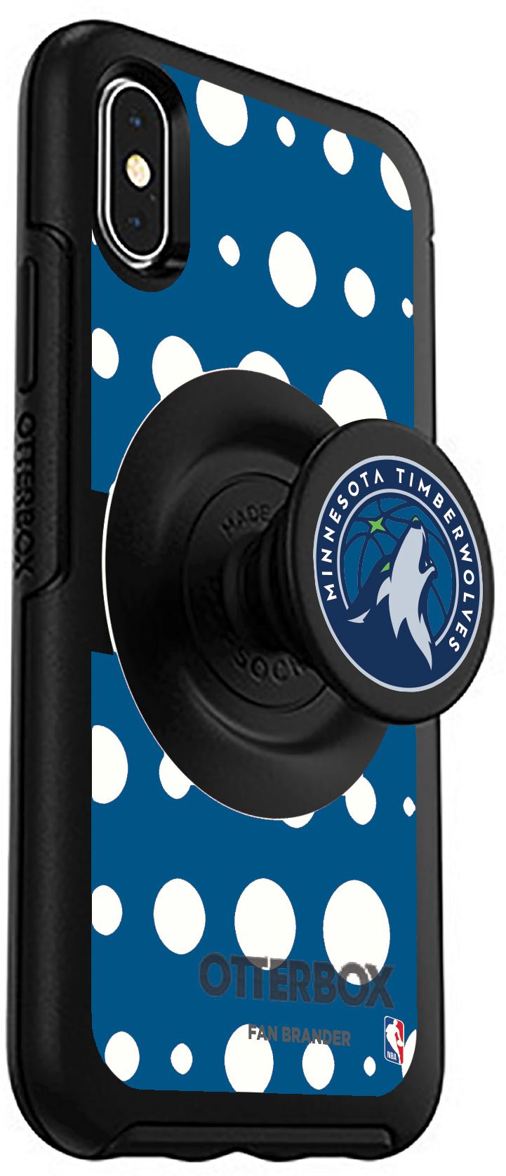 Otterbox Minnesota Timberwolves Polka Dot iPhone Case with PopSocket product image
