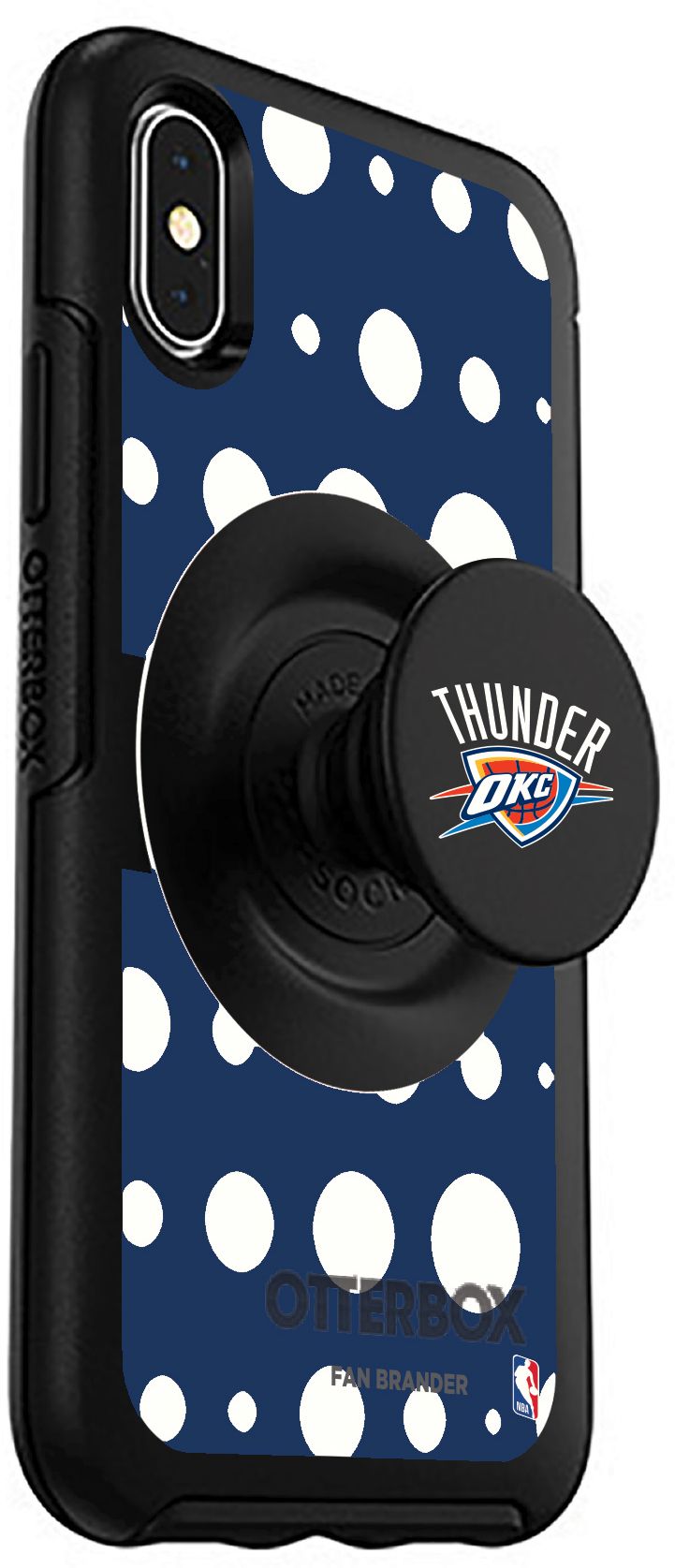 Otterbox Oklahoma City Thunder Polka Dot iPhone Case with PopSocket product image