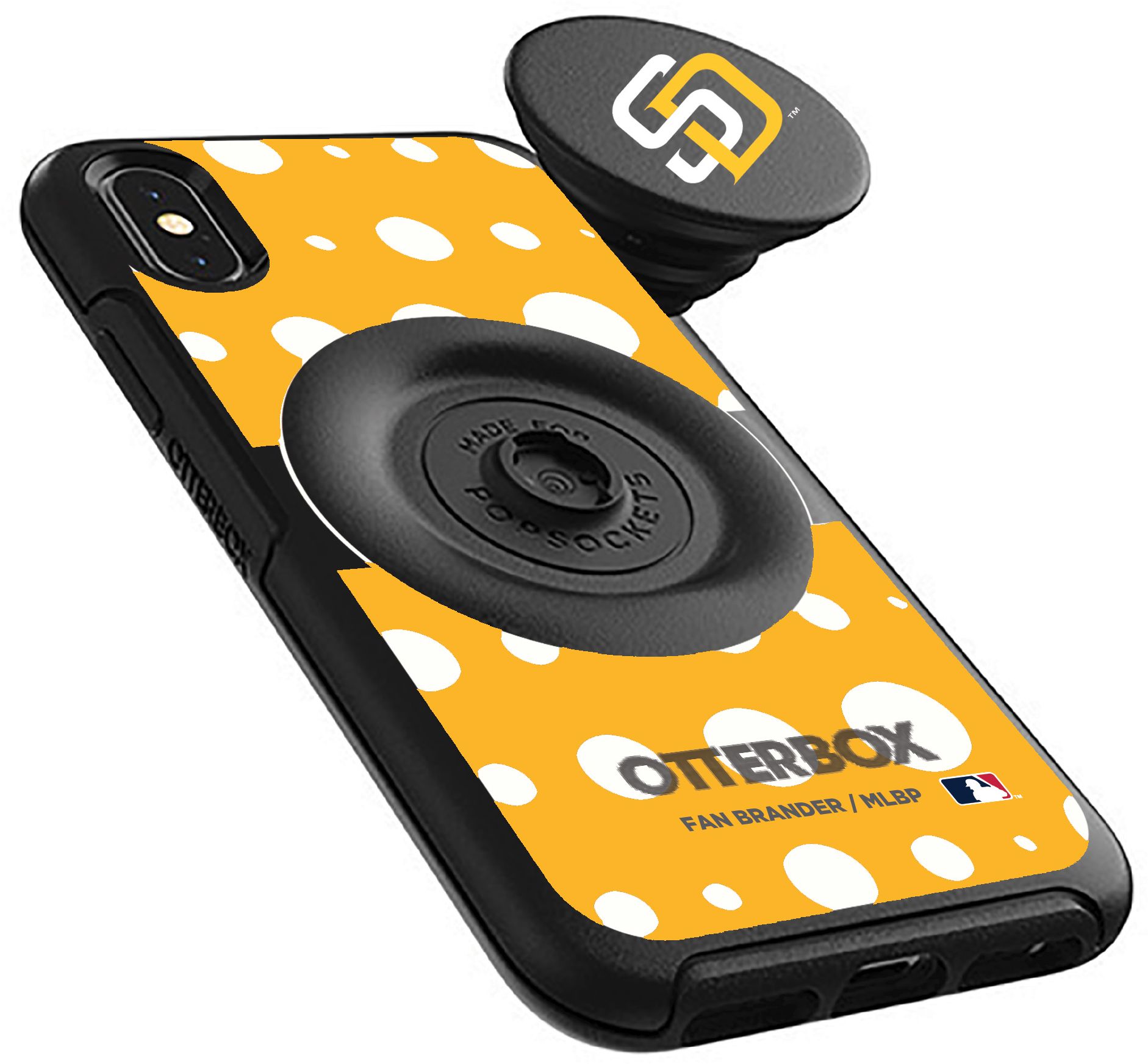 Otterbox San Diego Padres Polka Dot iPhone Case with PopSocket product image