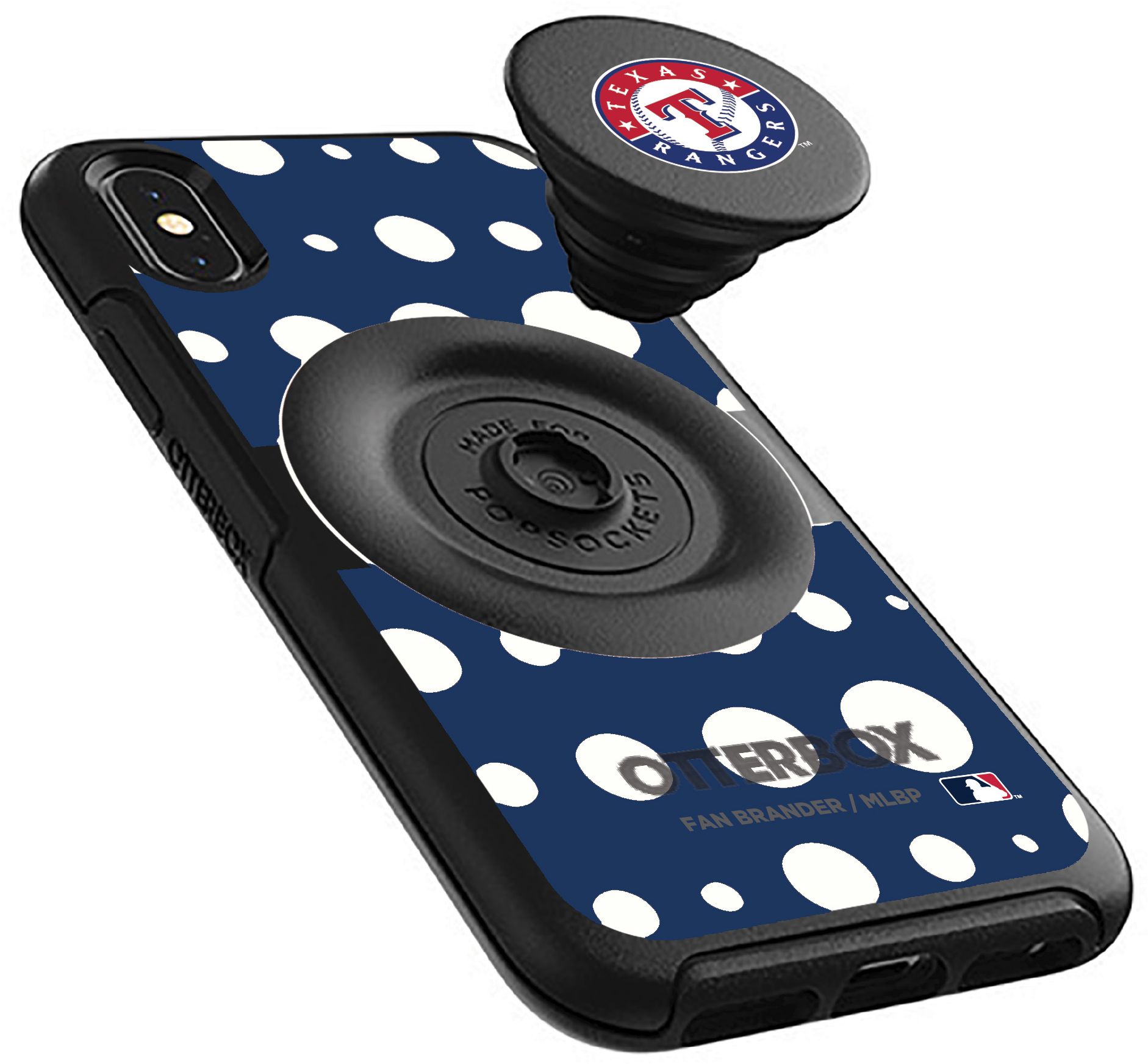 Otterbox Texas Rangers Polka Dot iPhone Case with PopSocket product image