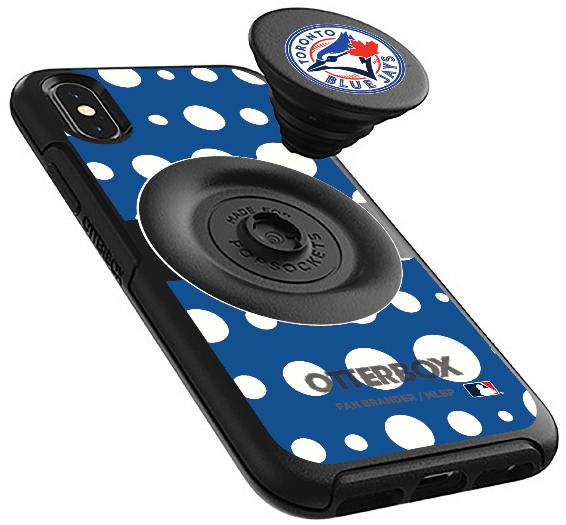 Otterbox Toronto Blue Jays Polka Dot iPhone Case with PopSocket product image