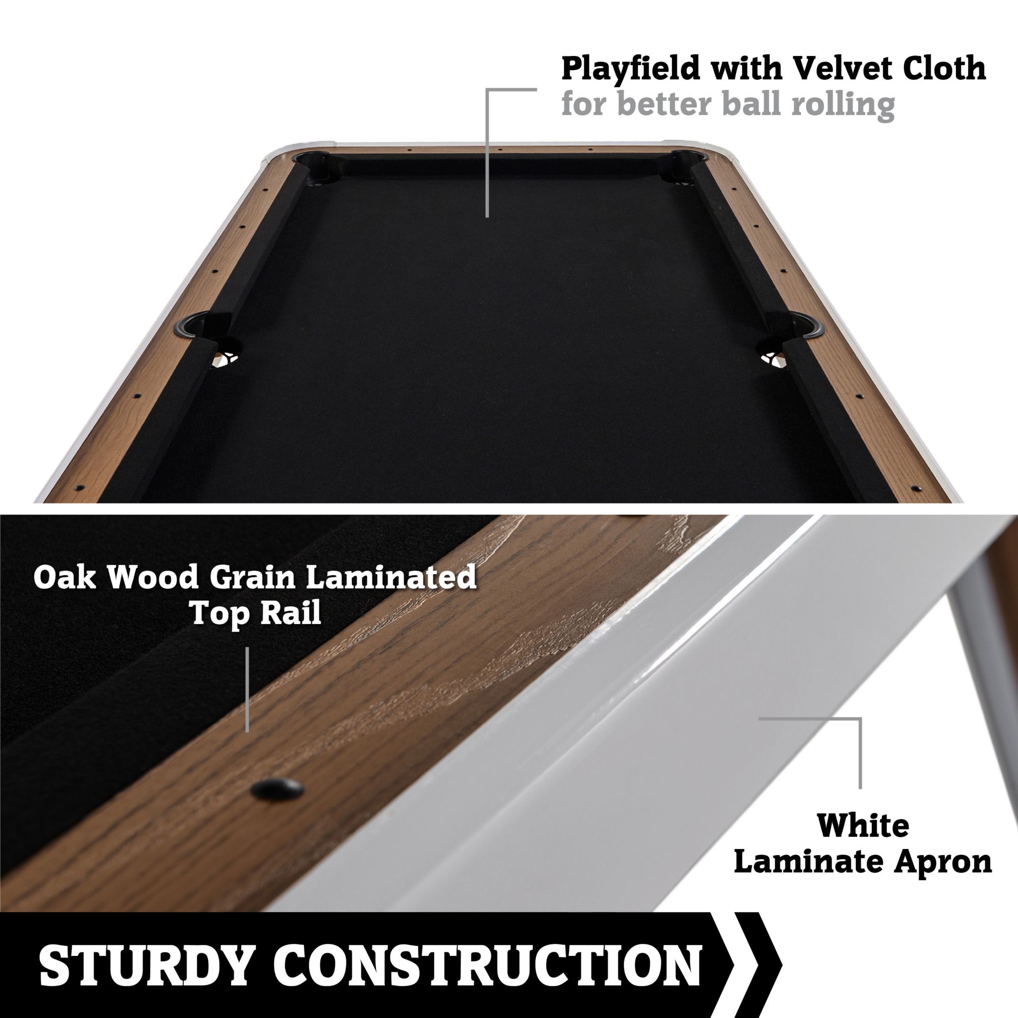 Hall of Games Apex Pool Table product image