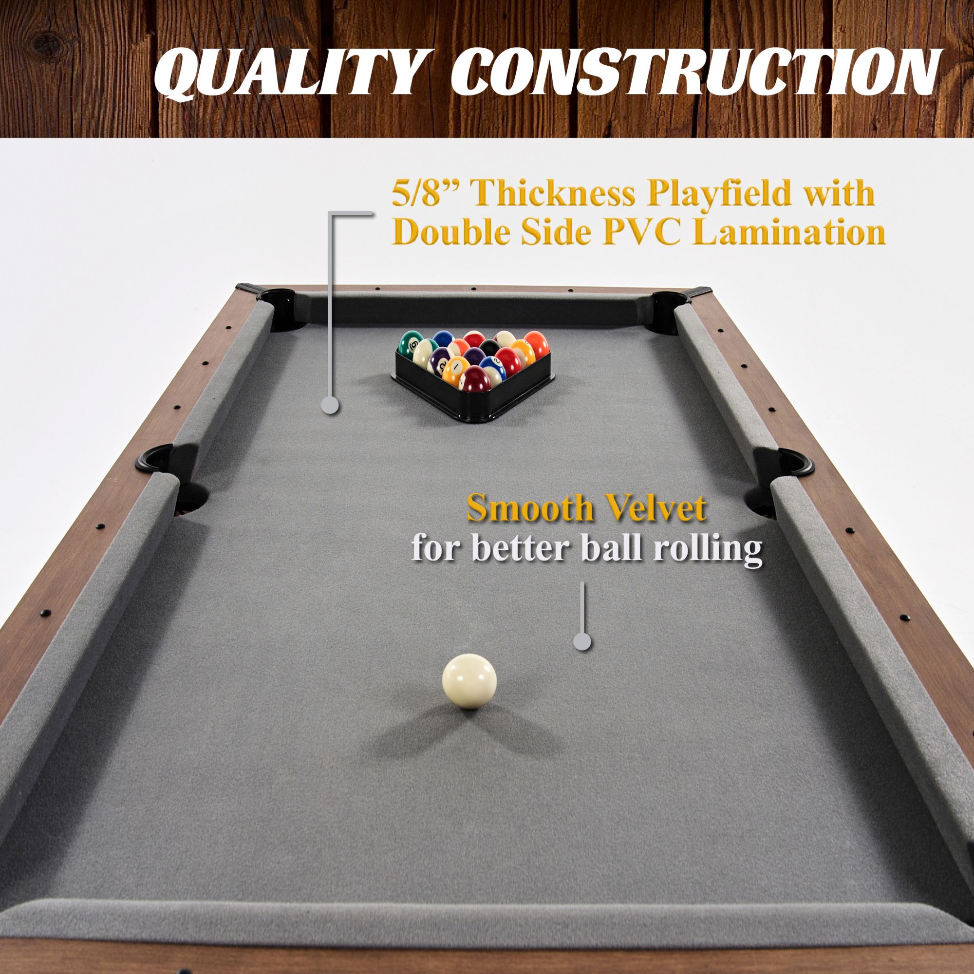 Barrington Billiards 5.5' Urban Pool Table product image