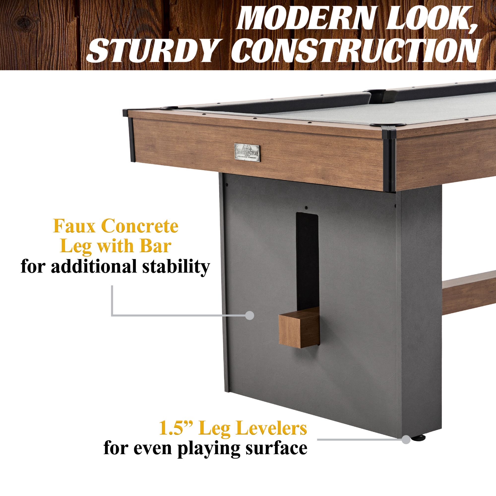 Barrington Billiards 5.5' Urban Pool Table product image