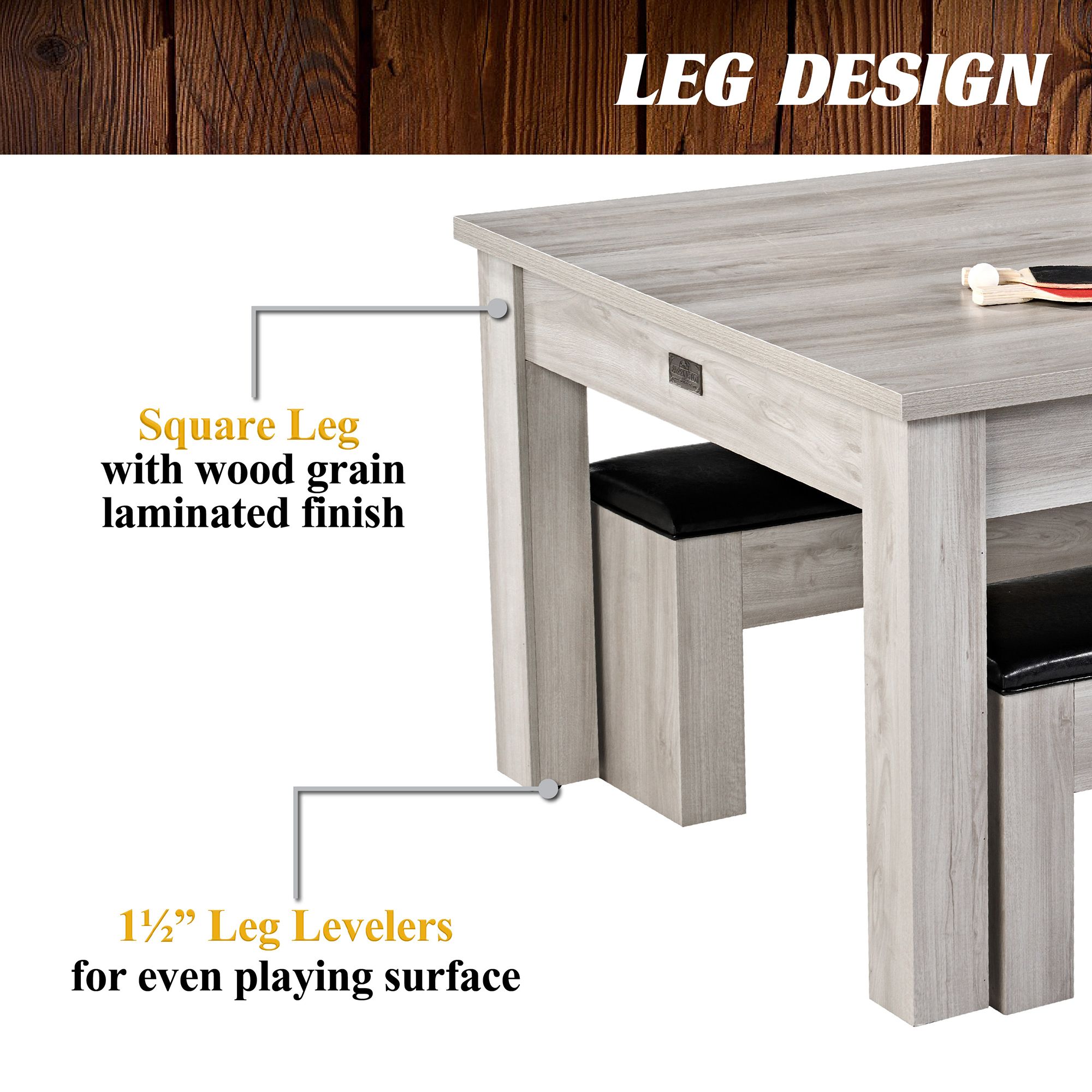 Barrington Billiards Monteray 3-in-1 Pool Table product image