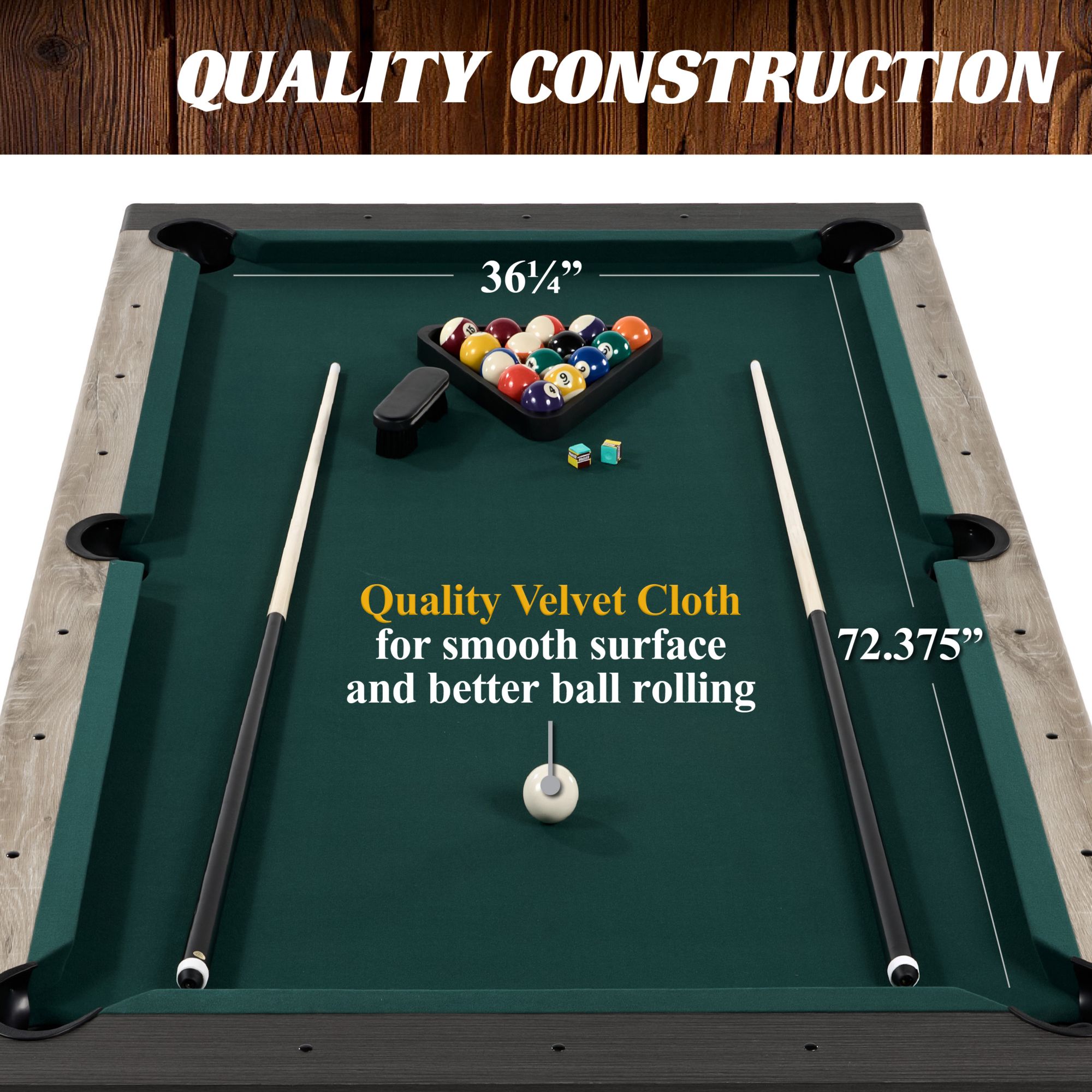 Barrington Billiards Westmont 3-in-1 Pool Table product image