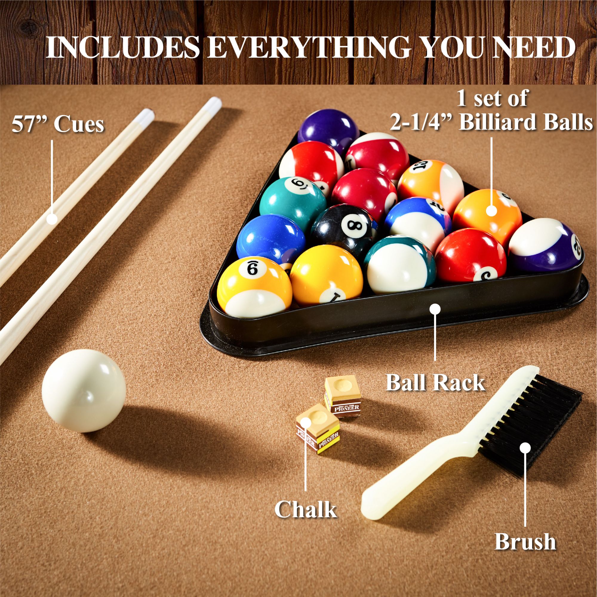 Barrington Billiards Belmont Pool Table product image