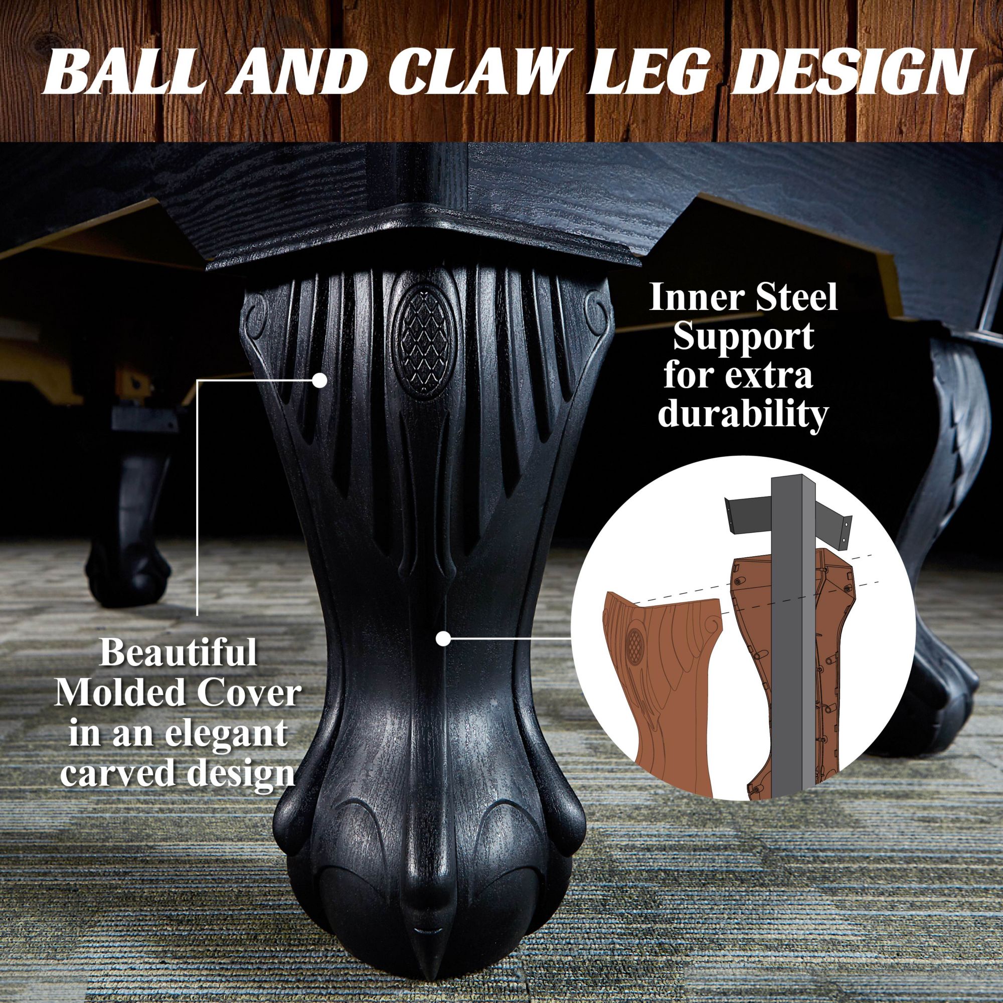 Barrington Billiards Belmont Pool Table product image