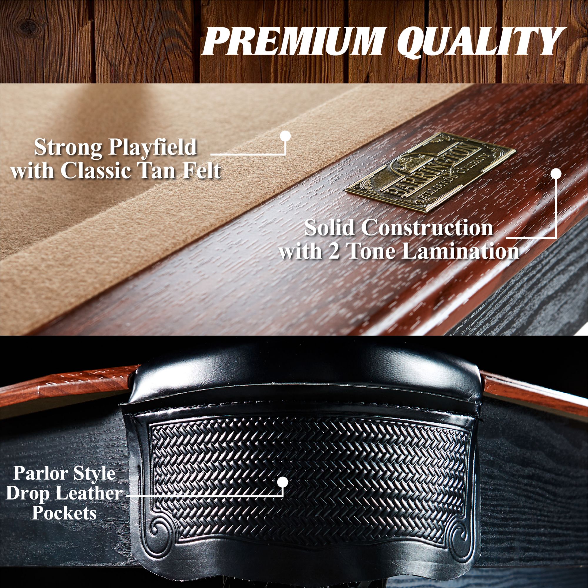 Barrington Billiards Belmont Pool Table product image