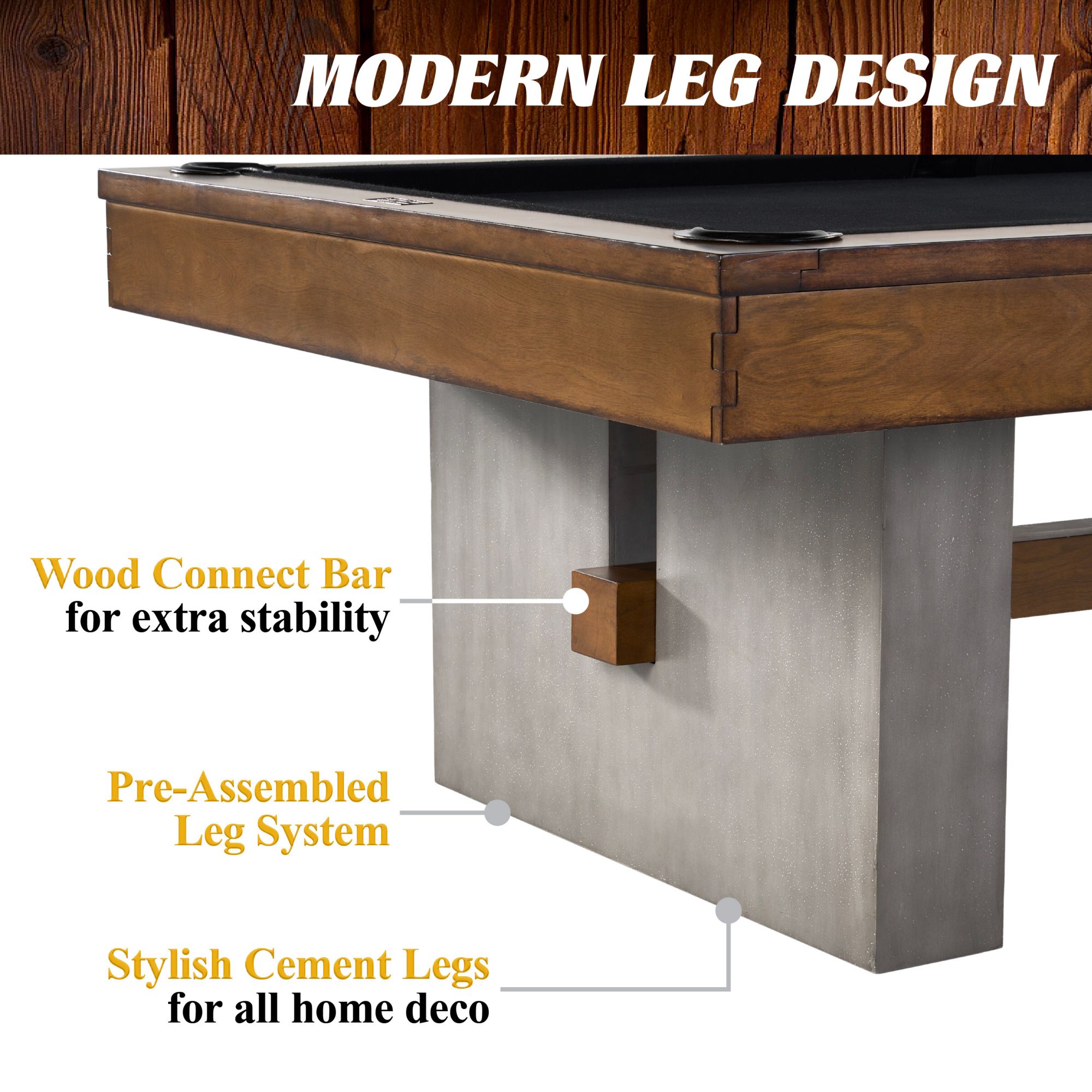 Barrington Billiards Urban Slate-Tech Pool Table product image