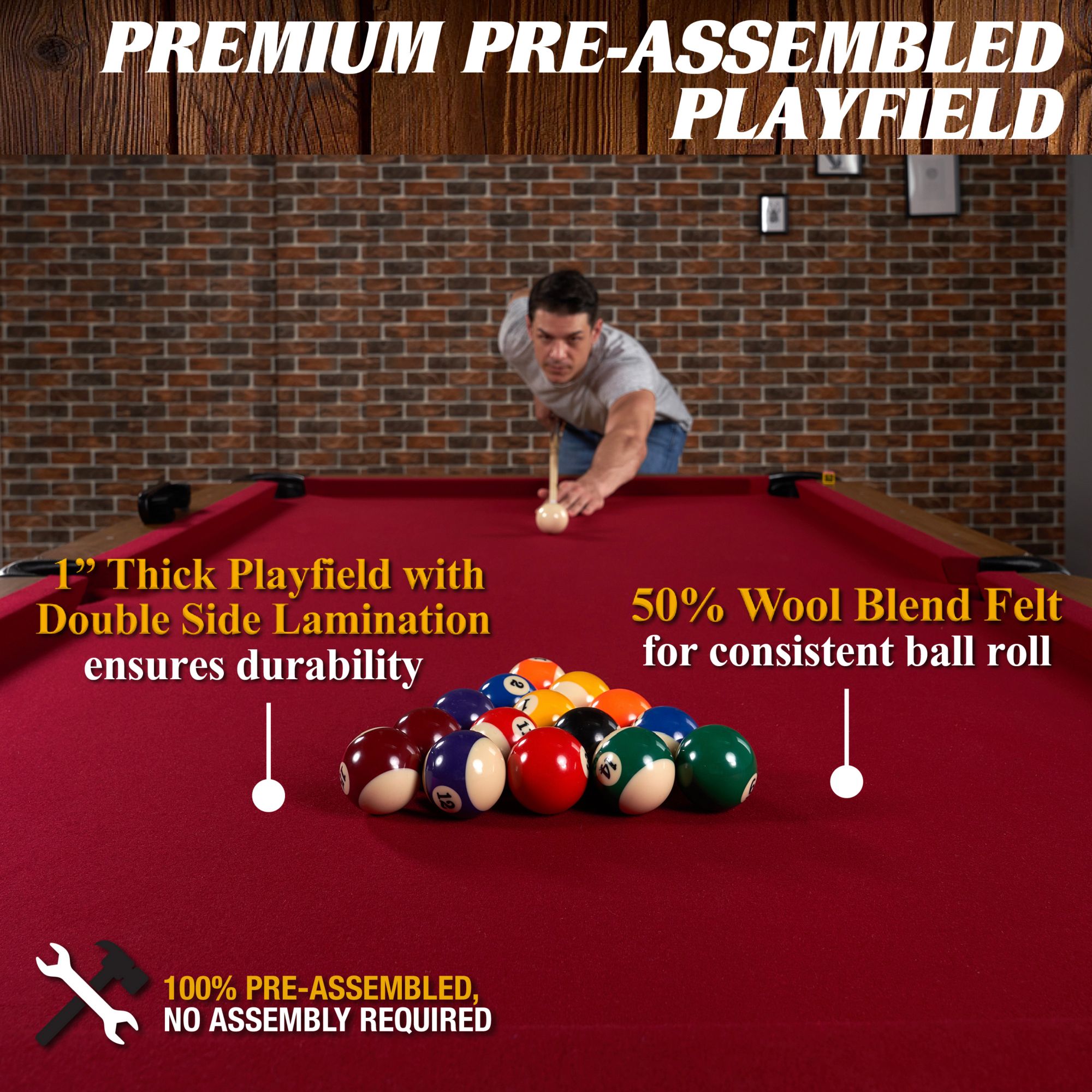 Barrington Billiards Arlington Pool Table product image