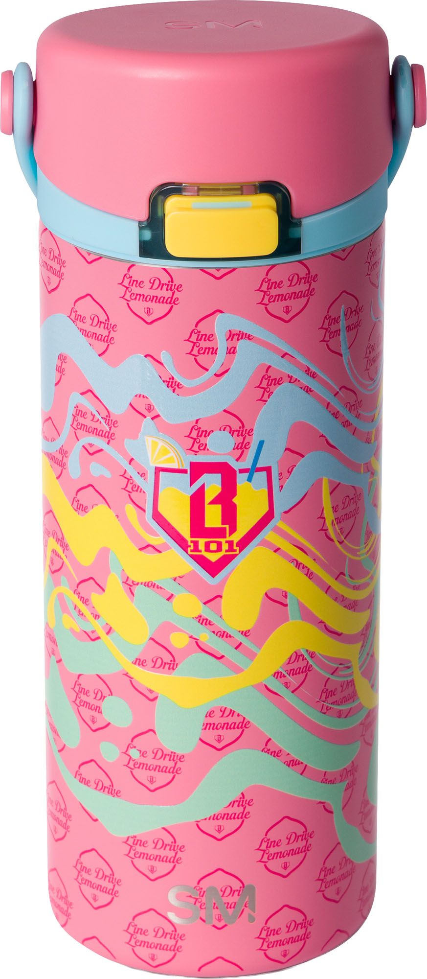 Baseball Lifestyle 101 16oz Mesa Loop Straw Lid Bottle product image