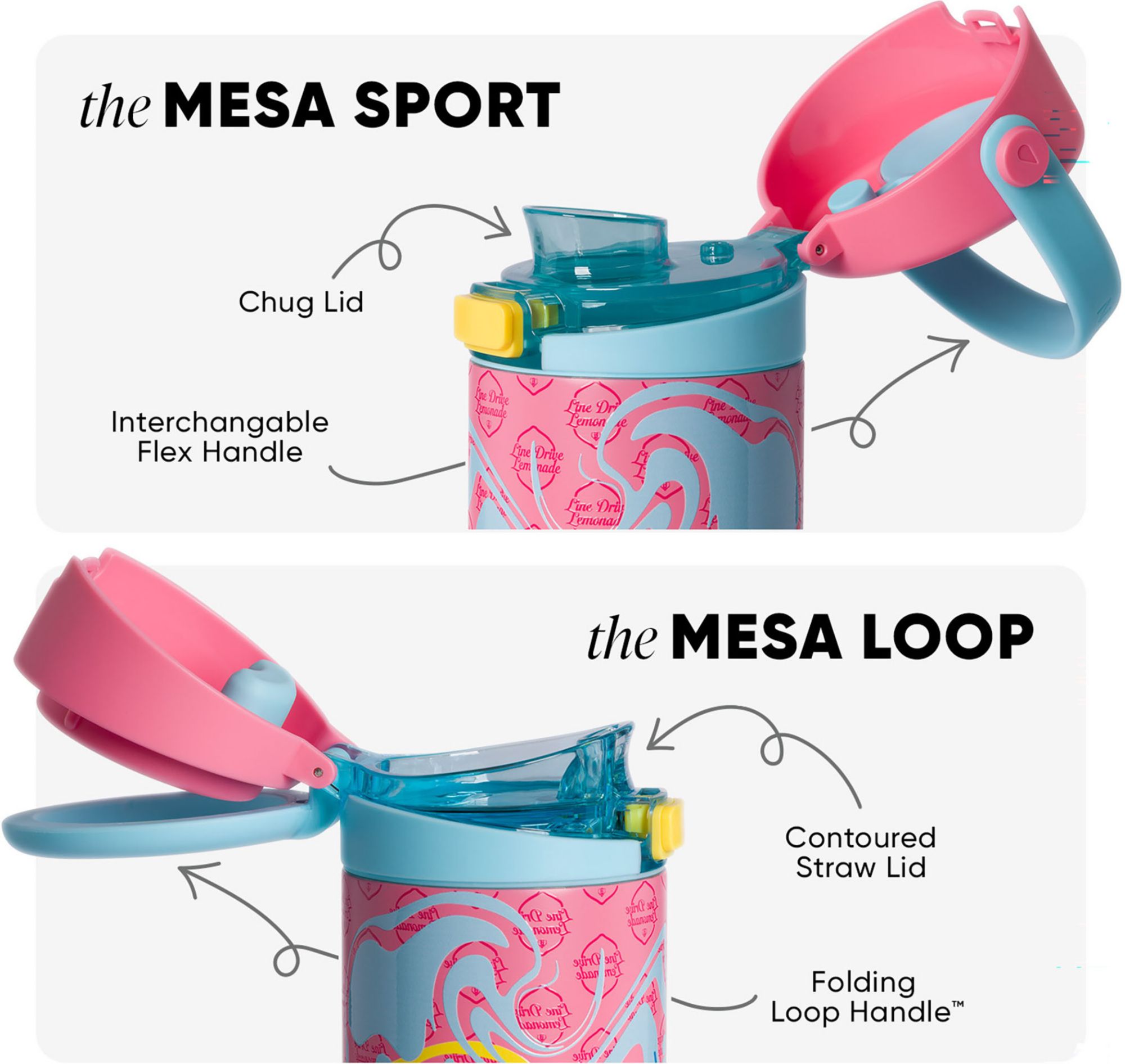 Baseball Lifestyle 101 16oz Mesa Sport Chug Lid Bottle product image