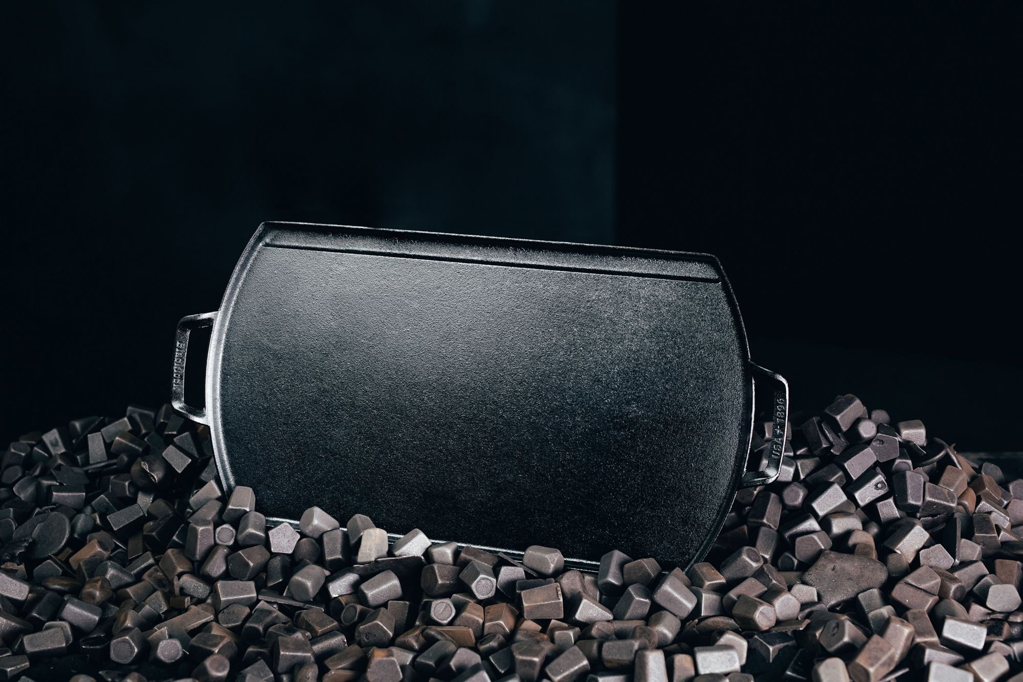 Lodge Blacklock Triple Seasoned Double Burner Griddle product image