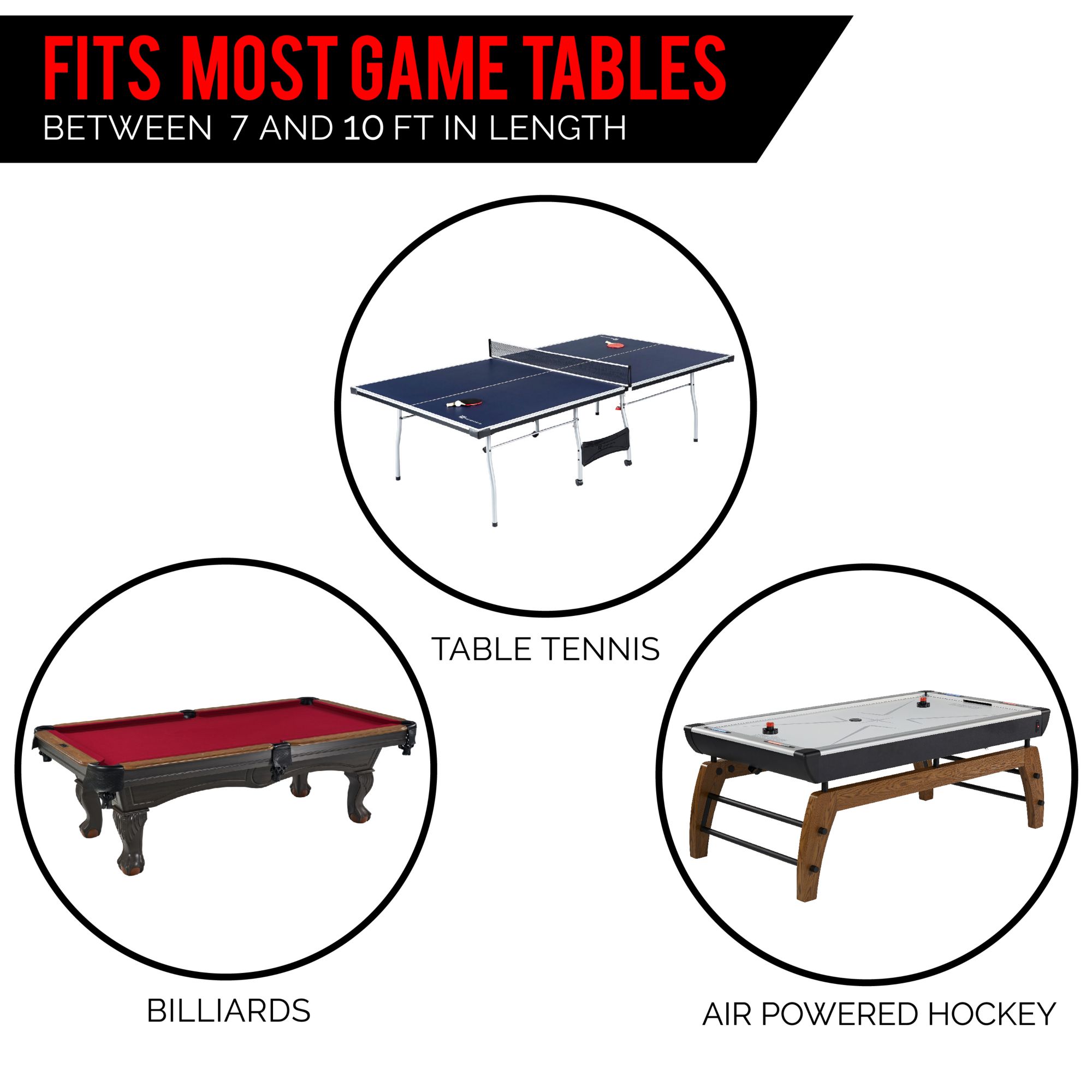Barrington Billiards Table Tennis Table Cover product image