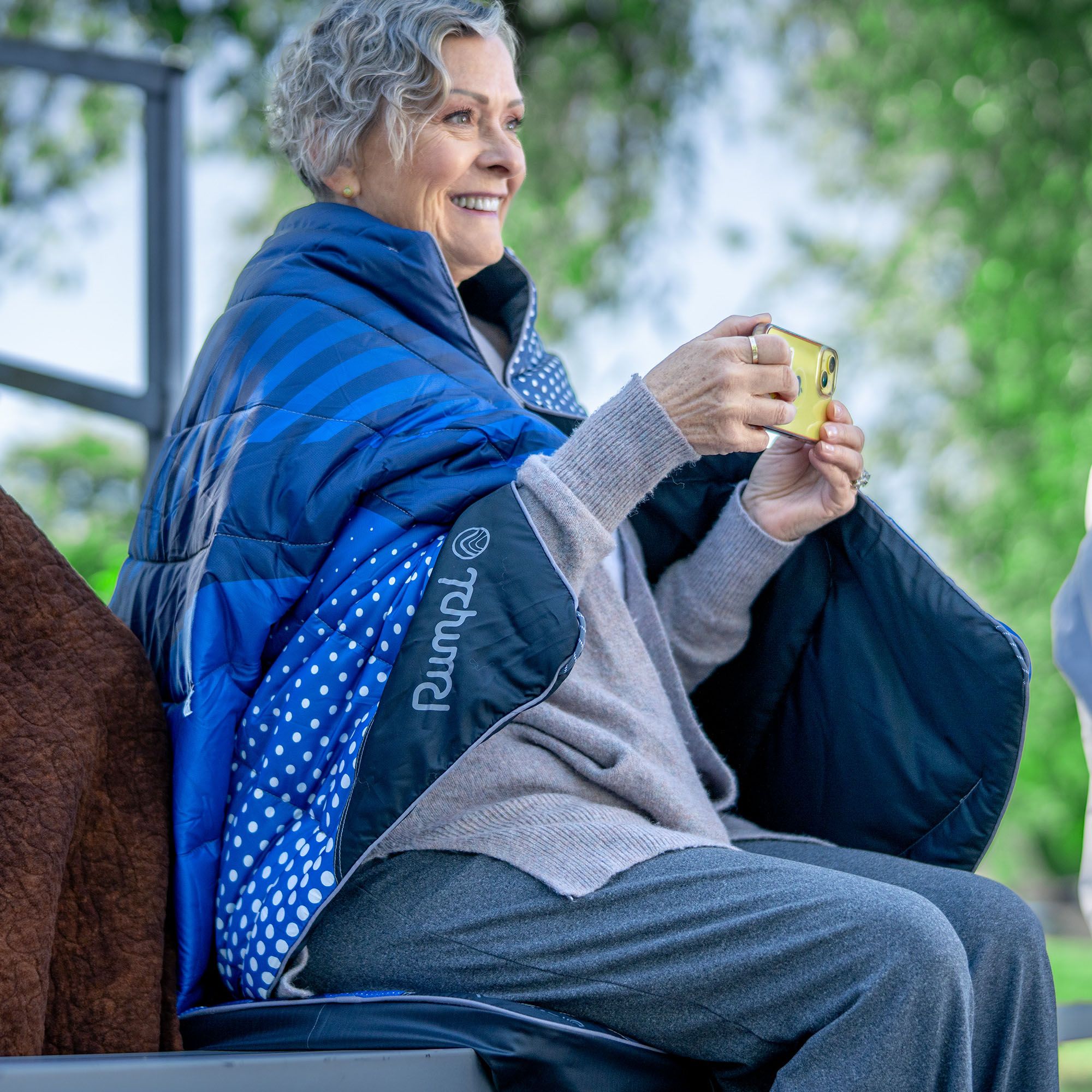 Rumpl Gametime Puffy Seat Cushion + Blanket product image