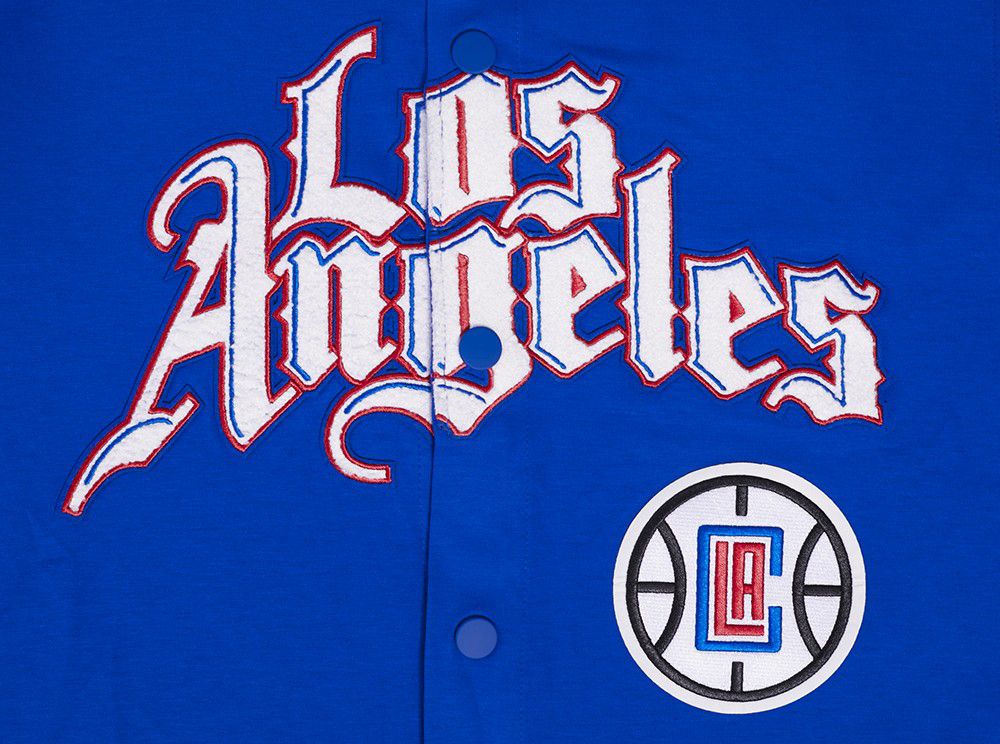 Pro Standard Men's Los Angeles Clippers Blue Classic Warm Up Jacket product image
