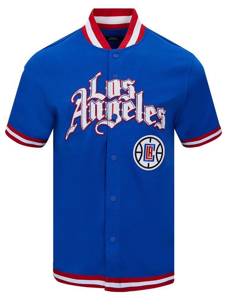 Pro Standard Men's Los Angeles Clippers Blue Classic Warm Up Jacket product image