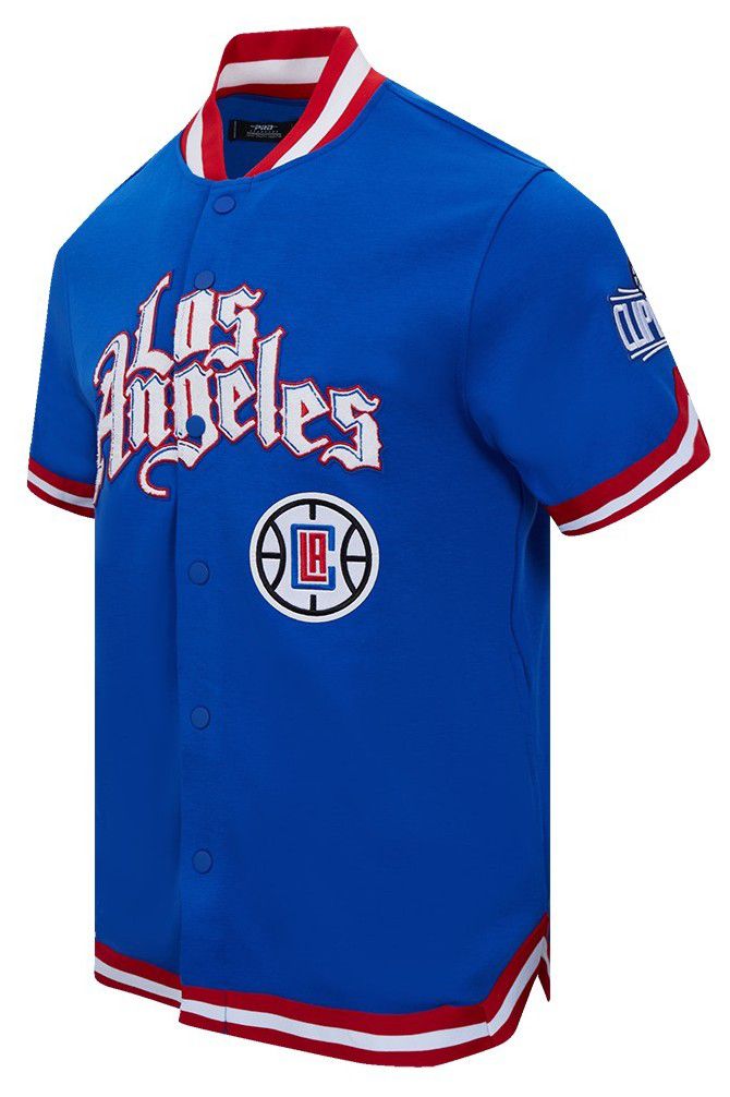 Pro Standard Men's Los Angeles Clippers Blue Classic Warm Up Jacket product image