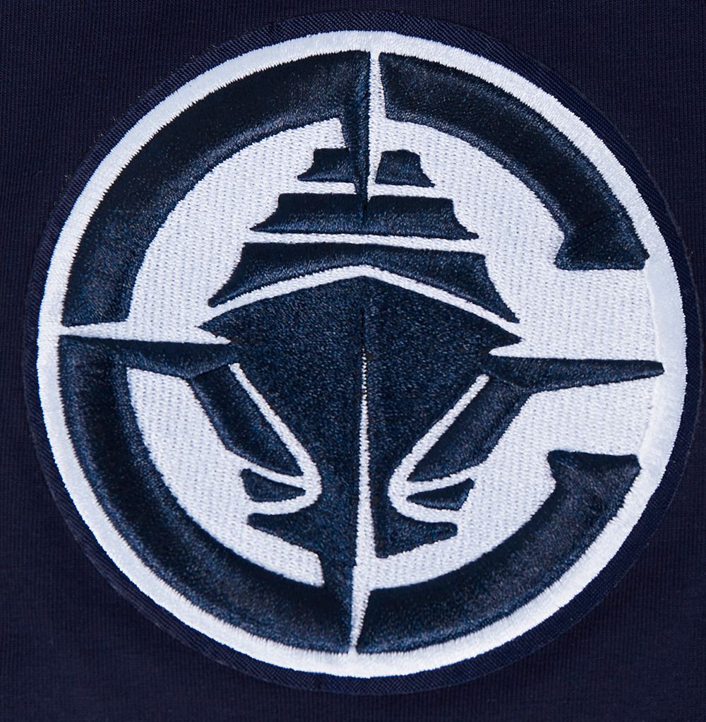 Pro Standard Men's Los Angeles Clippers Navy Classic Chenille T-Shirt product image