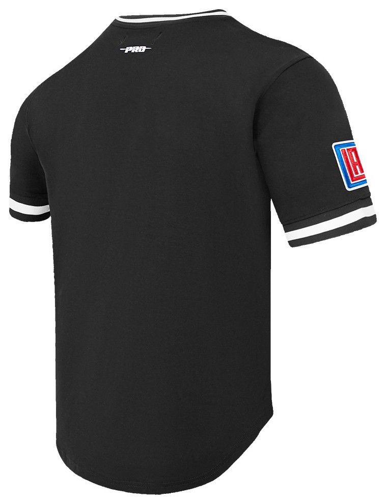 Pro Standard Men's Los Angeles Clippers Black Classic Chenille T-Shirt product image