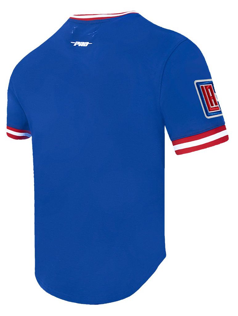 Pro Standard Men's Los Angeles Clippers Blue Classic Chenille T-Shirt product image