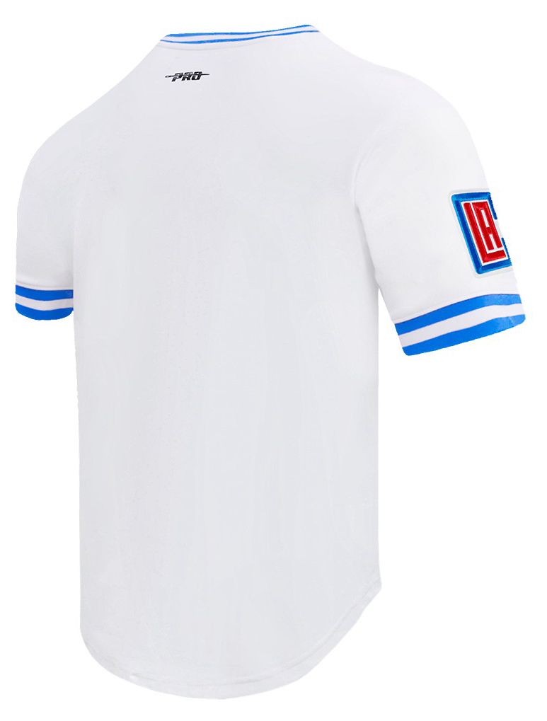 Pro Standard Men's Los Angeles Clippers White Classic Chenille T-Shirt product image