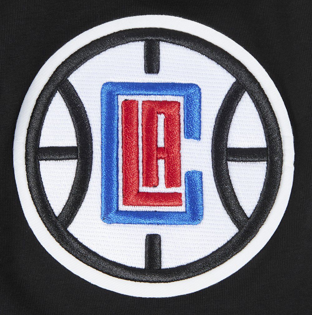 Pro Standard Men's Los Angeles Clippers Black Classic Chenille T-Shirt product image